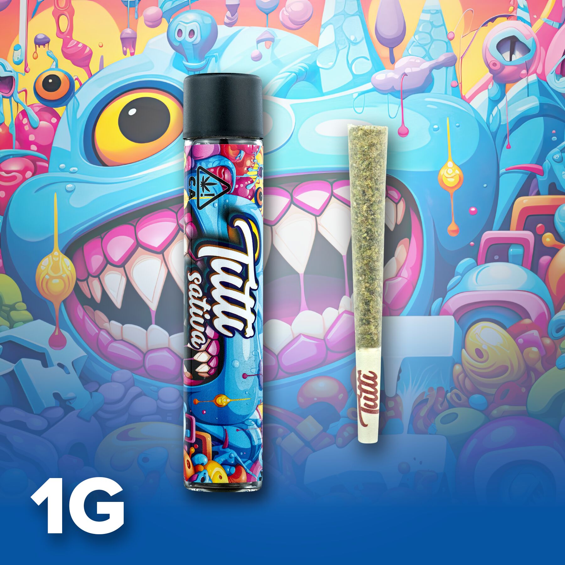Tutti — AMNESIA HAZE 1.0G INFUSED PRE ROLL -