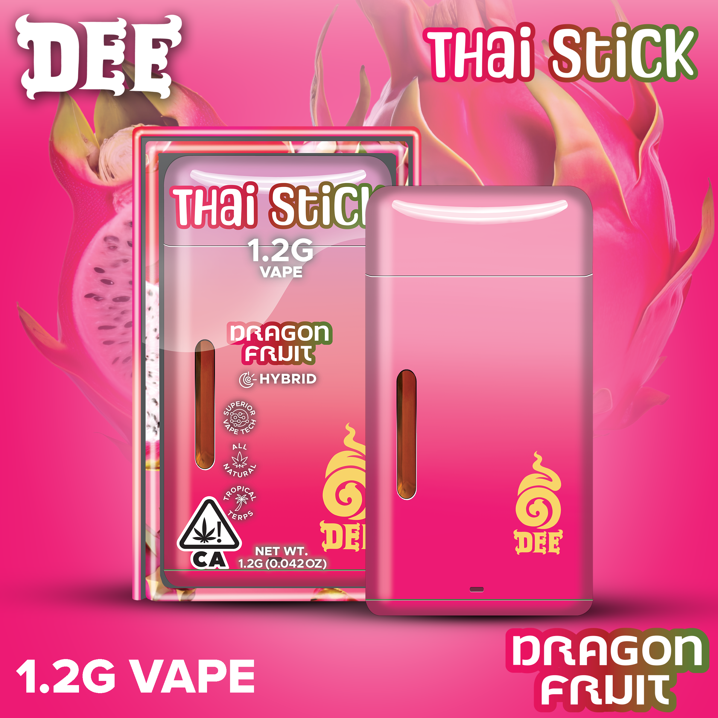 Dee — DRAGON FRUIT 1.2G AIO -
