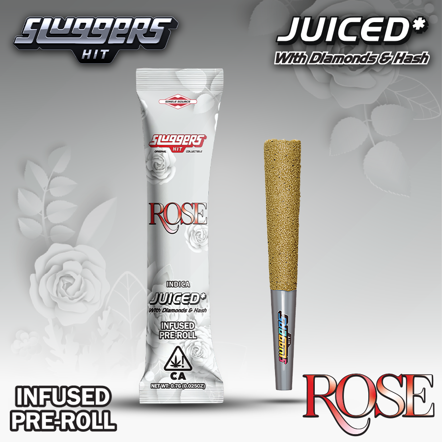 Sluggers: ROSE 0.7G INFUSED PRE ROLL - 0.7 G