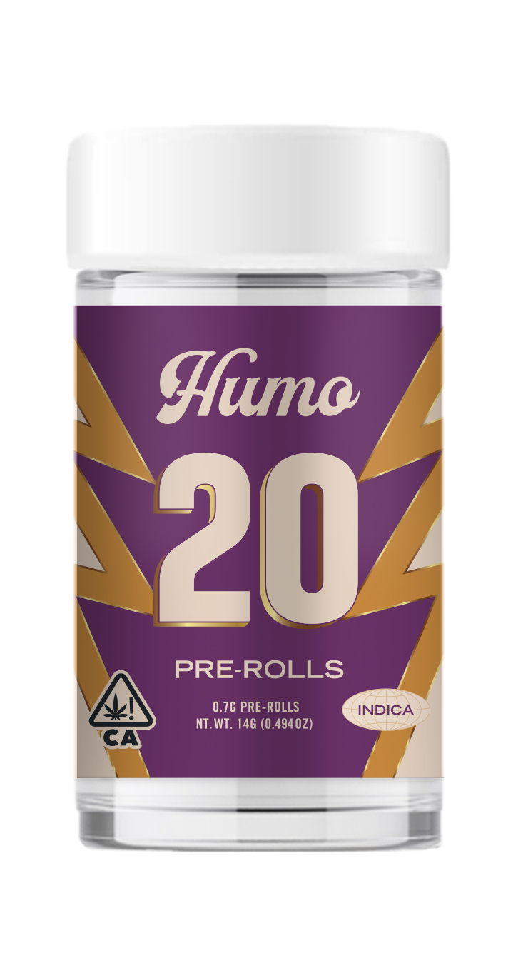 Humo Corp — ADIOS GMO - 20 PACK PRE ROLLS -