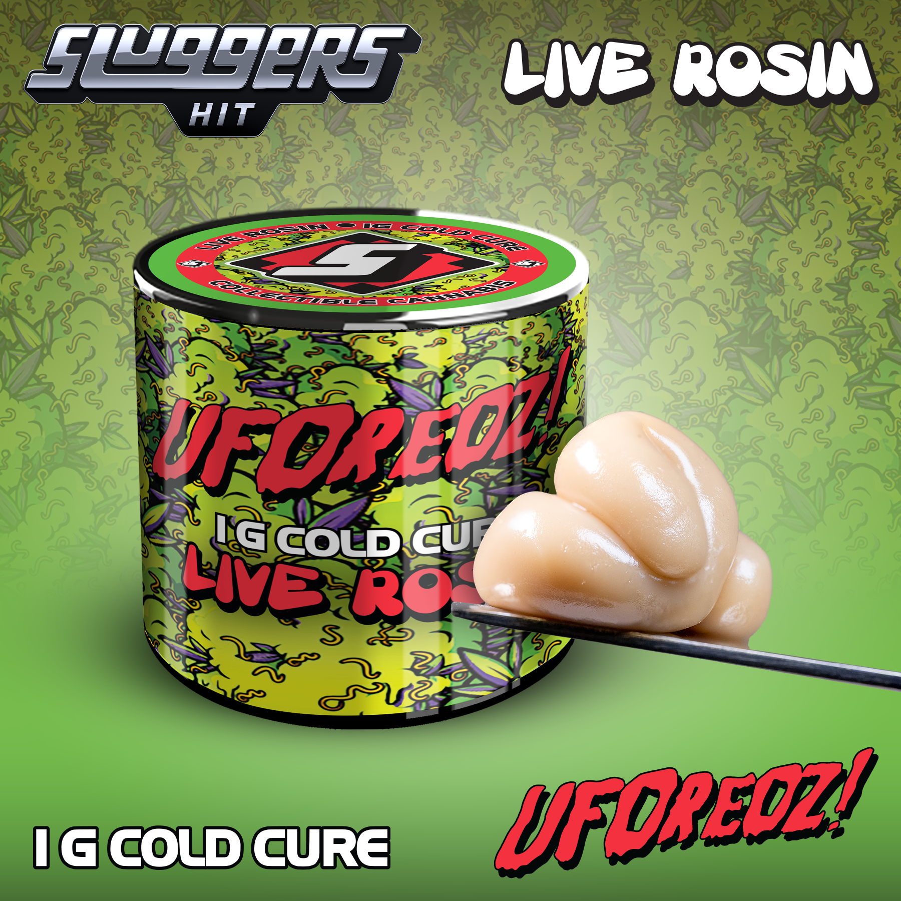 Sluggers: UFOREOZ 1.0G ROSIN - 1 G