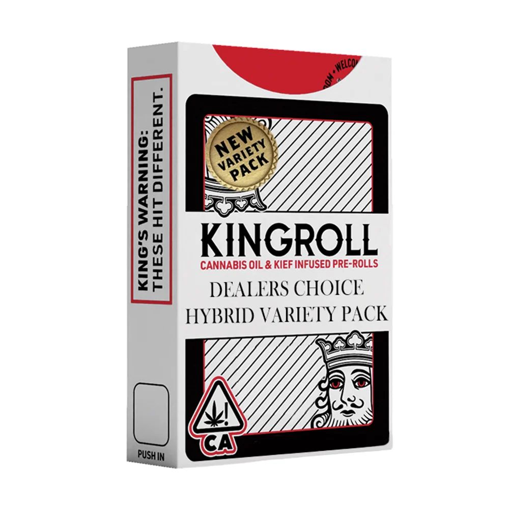 HYBRID DEALER'S CHOICE VARIETY PACK #7 - .5G INFUSED KINGROLL JUNIORS