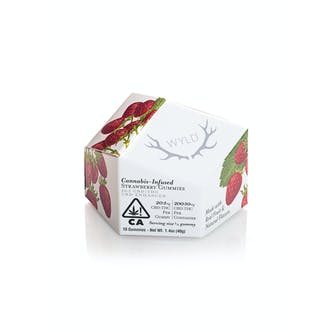 Wyld: STRAWBERRY 20:1 CBD GUMMIES
