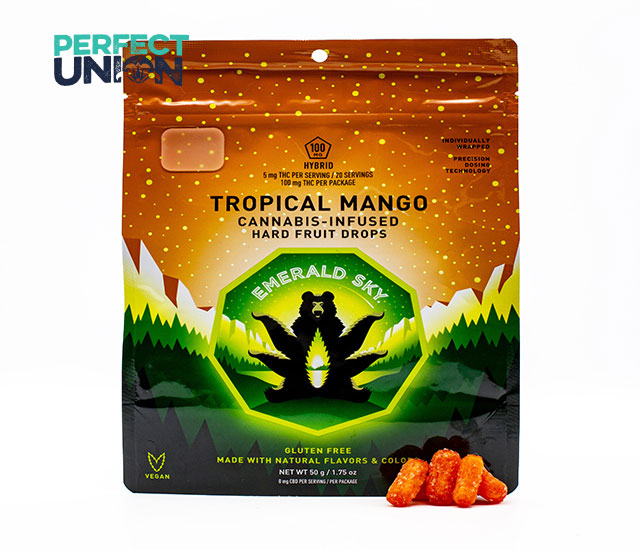 Emerald Sky: Tropical Mango Hard Candy