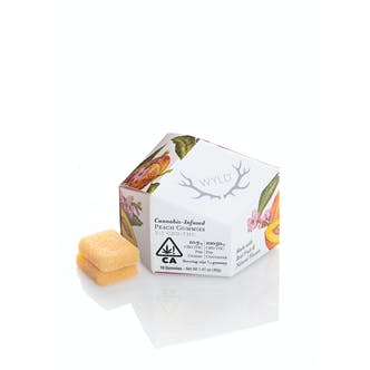 Wyld: PEACH 2:1 CBD GUMMIES