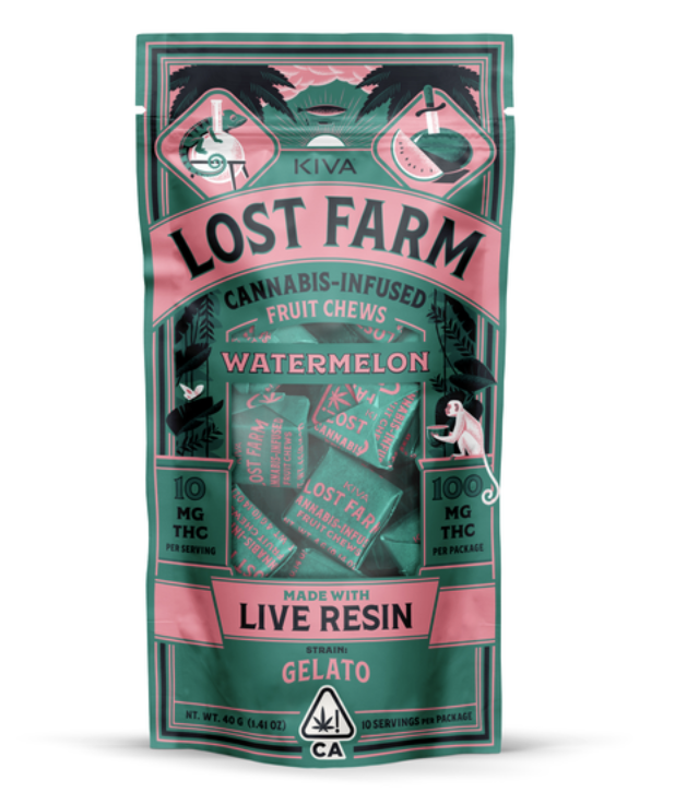 Lost Farm: Watermelon Gelato Chews