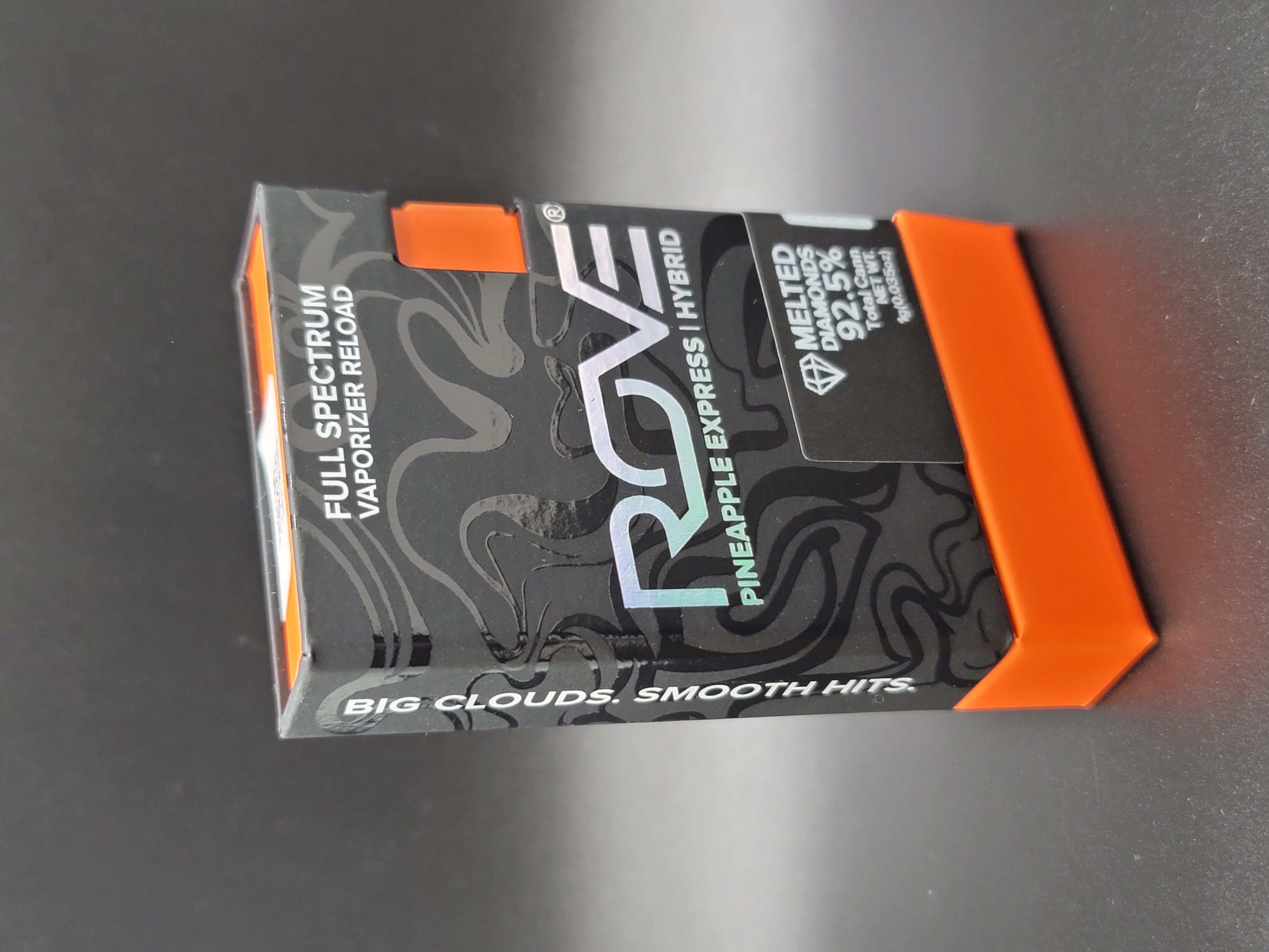 ROVE LIVE RESIN DIAMONDS VAPE RELOAD PINEAPPLE EXPRESS (H) 1G