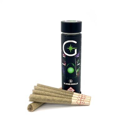 GREENLIGHT PRE-ROLL PACK BLACK RUNTZ (H) [5PK] 1G