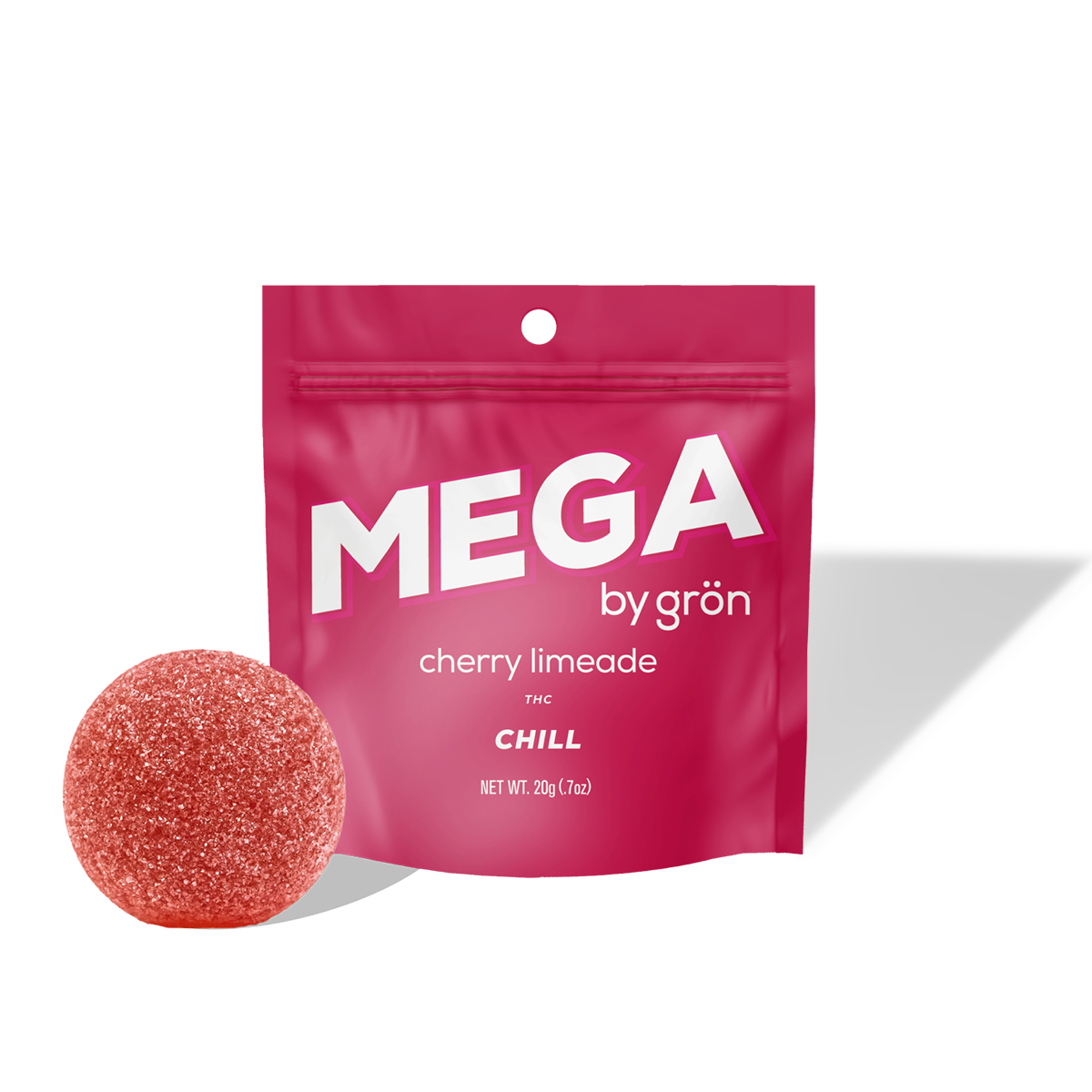 GRON GUMMY MEGA PEARL CHERRY LIMEADE (I) 100MG