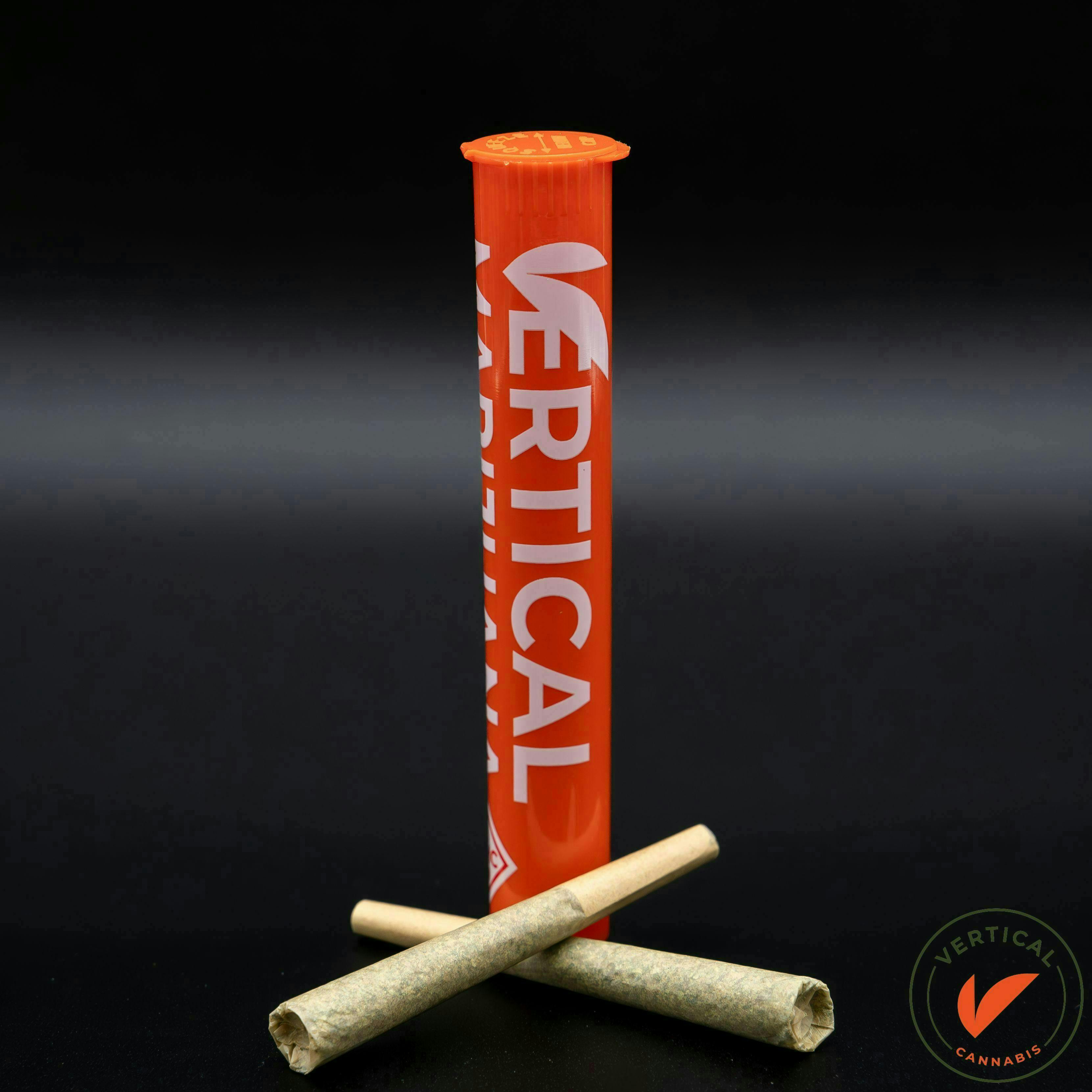 VERTICAL PRE-ROLL PLATINUM PAPAYA MIMOSA (H) [2PK] .5G