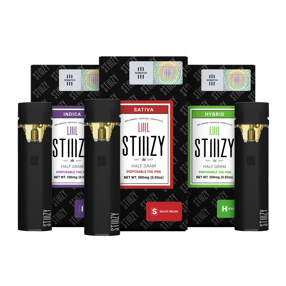 STIIIZY LIIL DISPOSABLE SOUR DIESEL (H) .5G