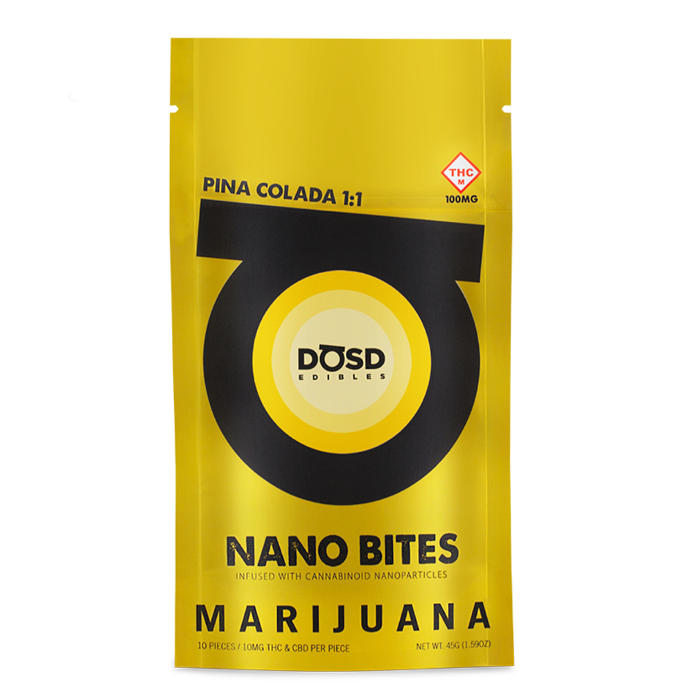 DOSD GUMMY PINA COLADA 1:1 (H) [10PK] 100MG