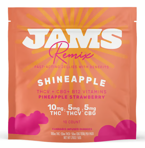 SHINEAPPLE | FAST ACTING REMIX GUMMIES 2:1:1: THC:THV:GBG