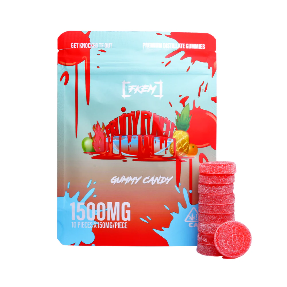Pineapple Slush Gummies - 1500 MILLIGRAMS
