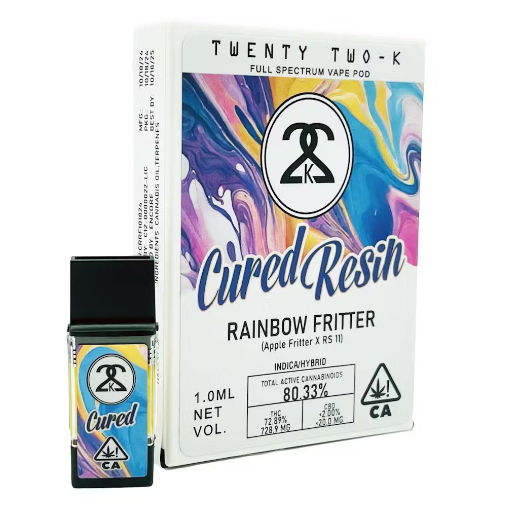22K - Blue Zushi - Indica - Cured Resin Pod - 1g