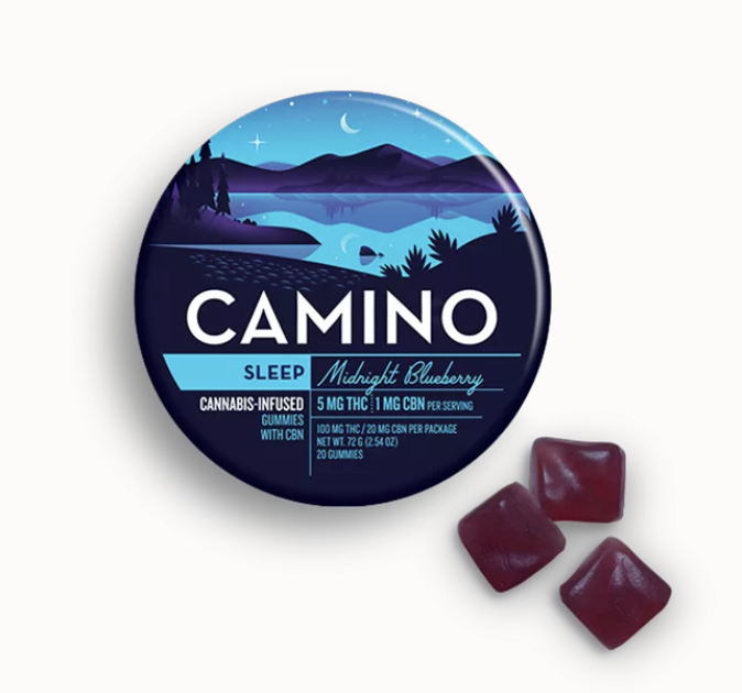 5mg: 1mg CBN 'Sleep' Midnight Blueberry - 100 MILLIGRAMS