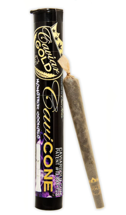 (3) CAVIAR GOLD: Monster Cookies Cavi Cone