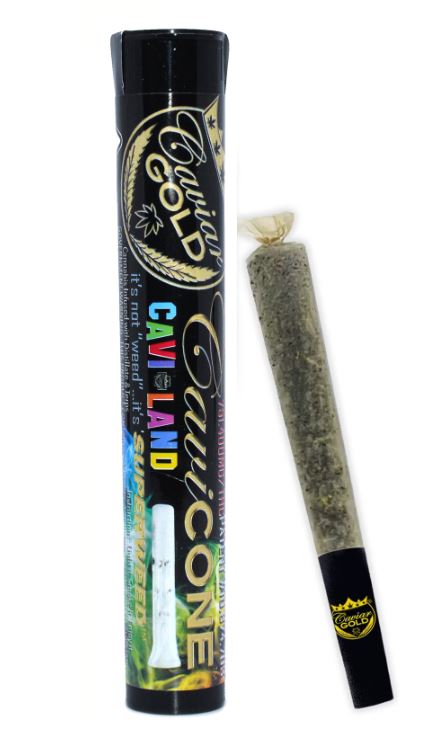 (3) CAVIAR GOLD — CAVI LAND CAVI CONE [INFUSED W/ DISTILLATE & TERPS]