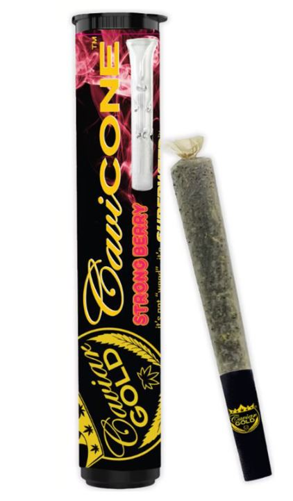 (3) CAVIAR GOLD: Strong Berry Cavi Cone
