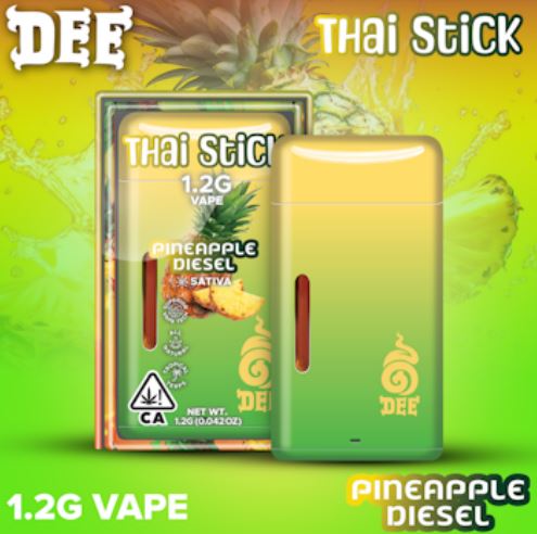 Dee Thai: Pineapple Diesel - Thai Stick