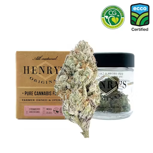 Henry's Original: Strawberry Cheesecake