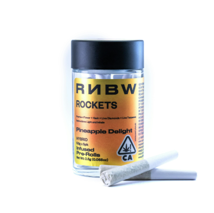 (4) RNBW ROCKETS: Pineapple Delight