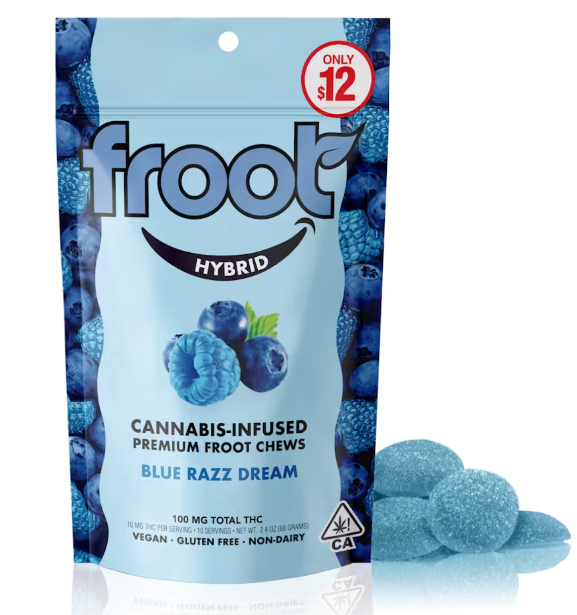 Froot — BLUE RAZZ DREAM 10PK [100MG]