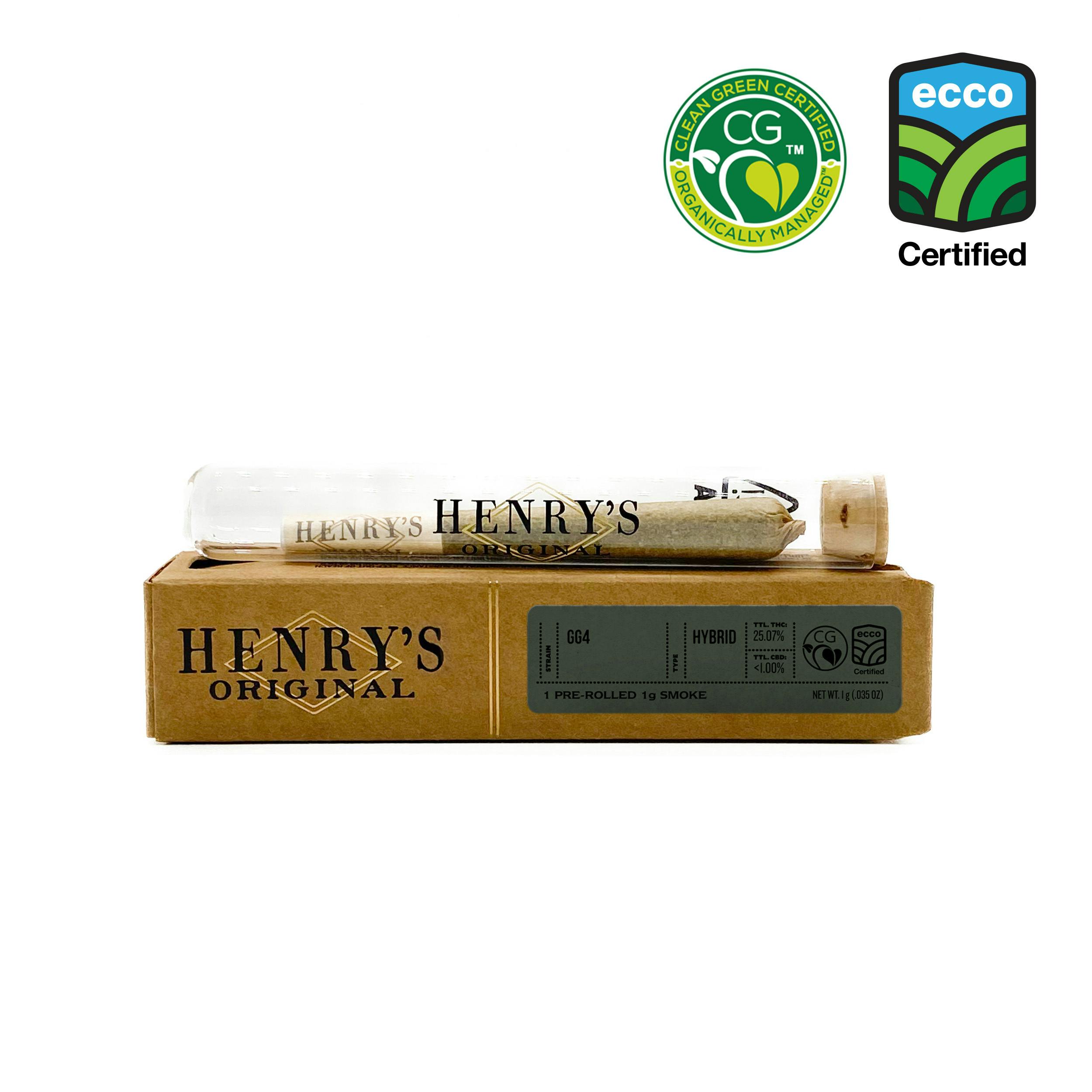(1) HENRY'S ORIGINAL: Gg4