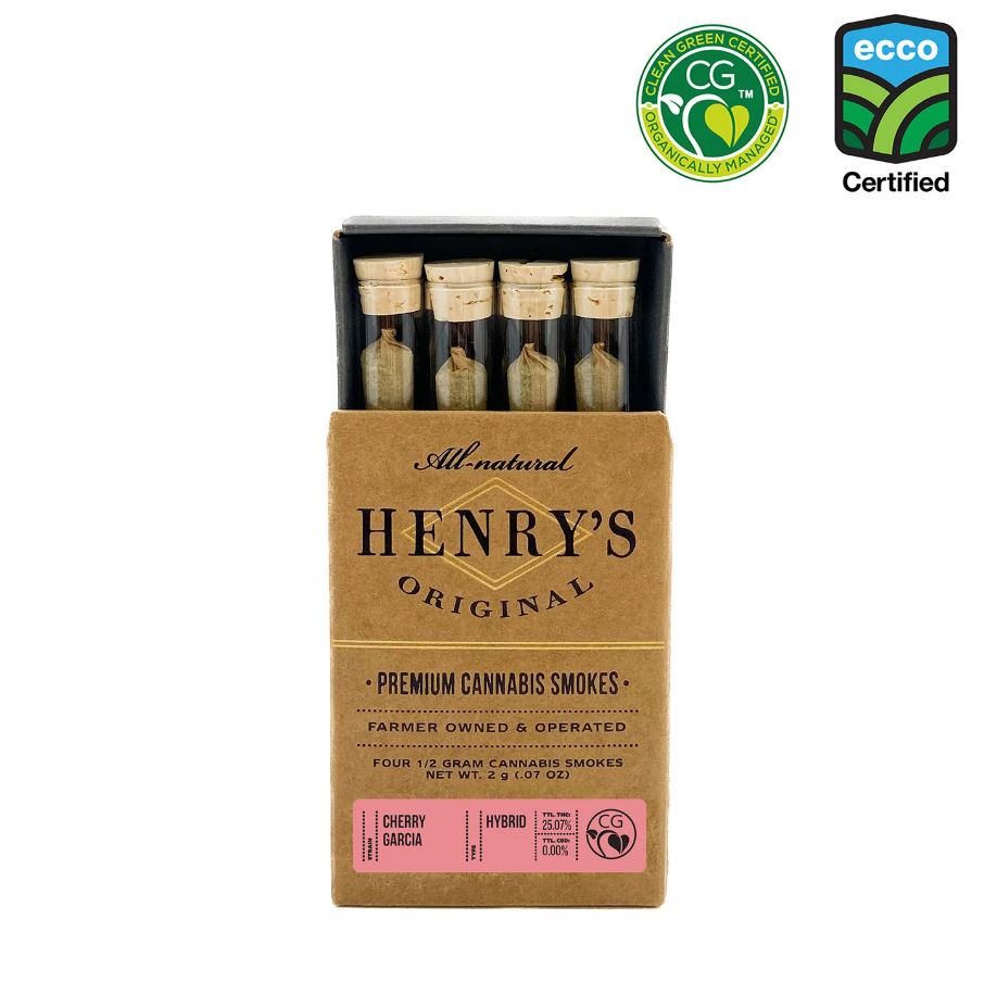 (2) HENRY'S ORIGINAL — CHERRY GARCIA 4PK [2G]
