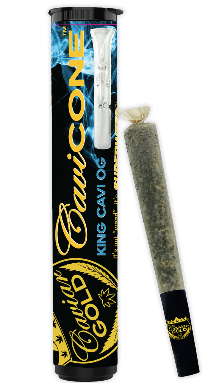 (3) CAVIAR GOLD: King Cavi OG Cavi Cone