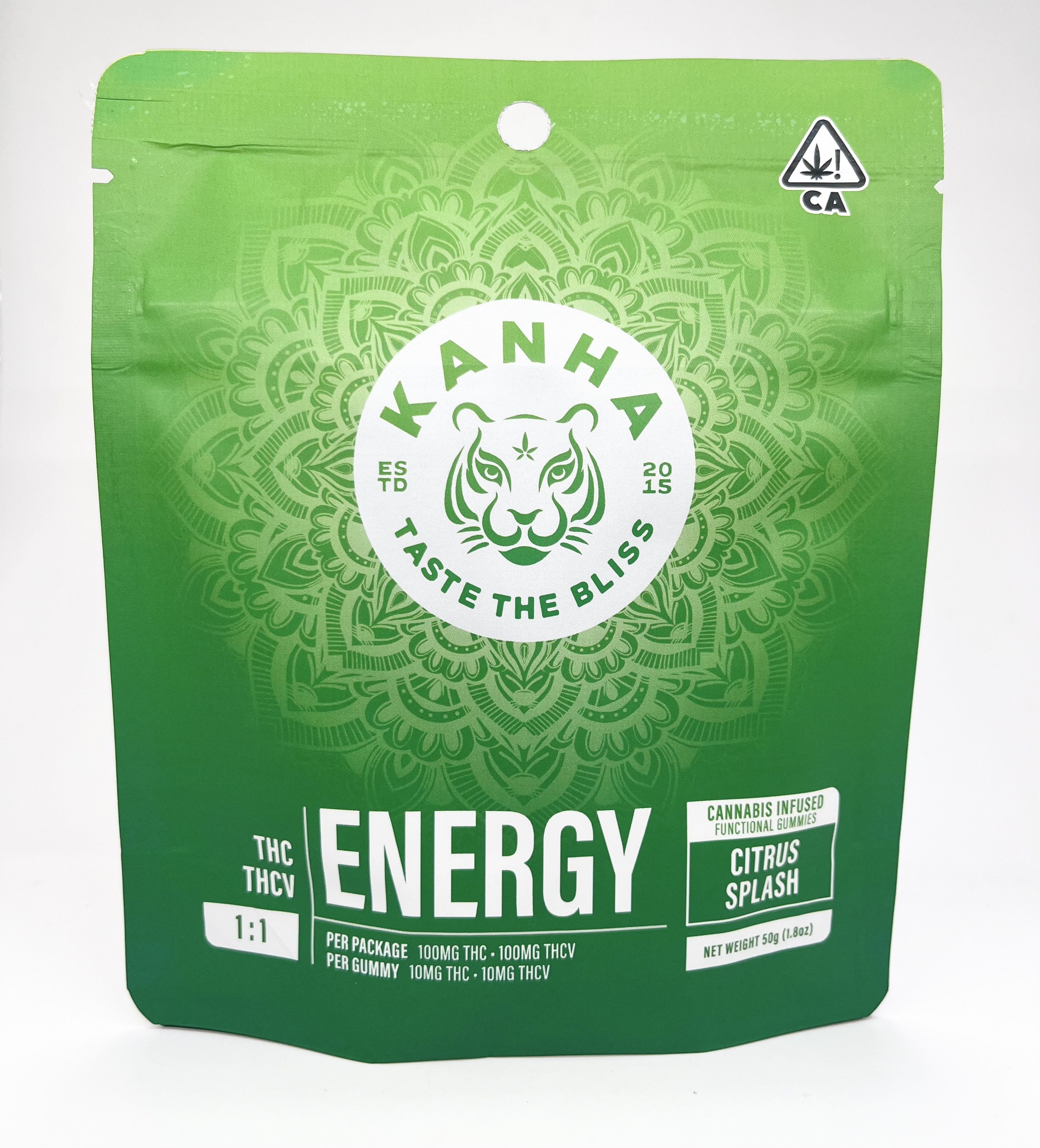 KANHA — ENERGY NANO - CITRUS SPLASH THCV [1:1 THCV/THC ]
