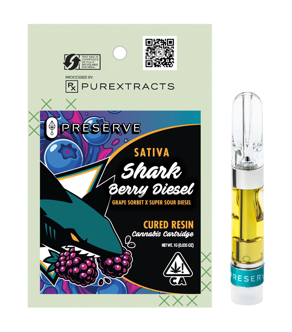 PUREXTRACTS: Shark Berry Diesel