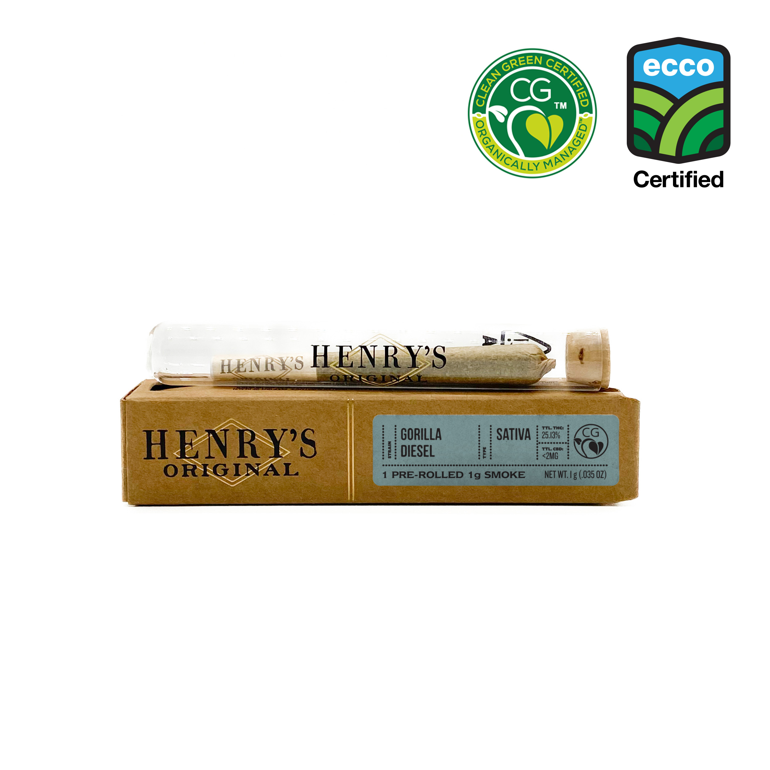(1) HENRY'S ORIGINAL — Gorilla Diesel