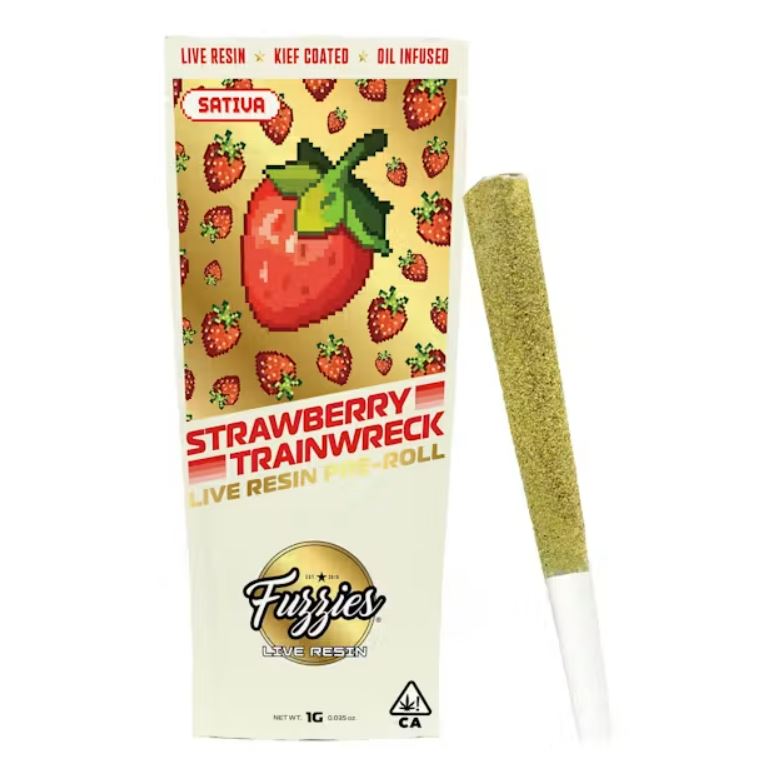 (3) FUZZIES: Strawberry Trainwreck