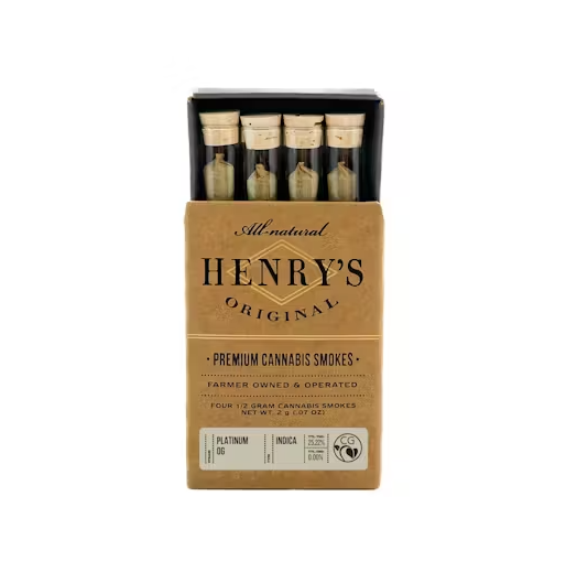 (2) HENRY'S ORIGINAL: Platinum OG
