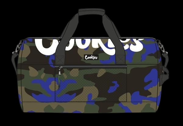 NYLON SMELL PROOF | SUMMIT DUFFLE BAG | NAVY CAMO – Premium
