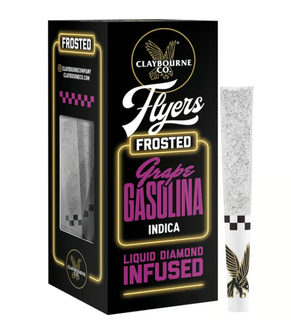 Grape Gasolina | Liquid Diamonds Infused .5g Pre Rolls - 5pk