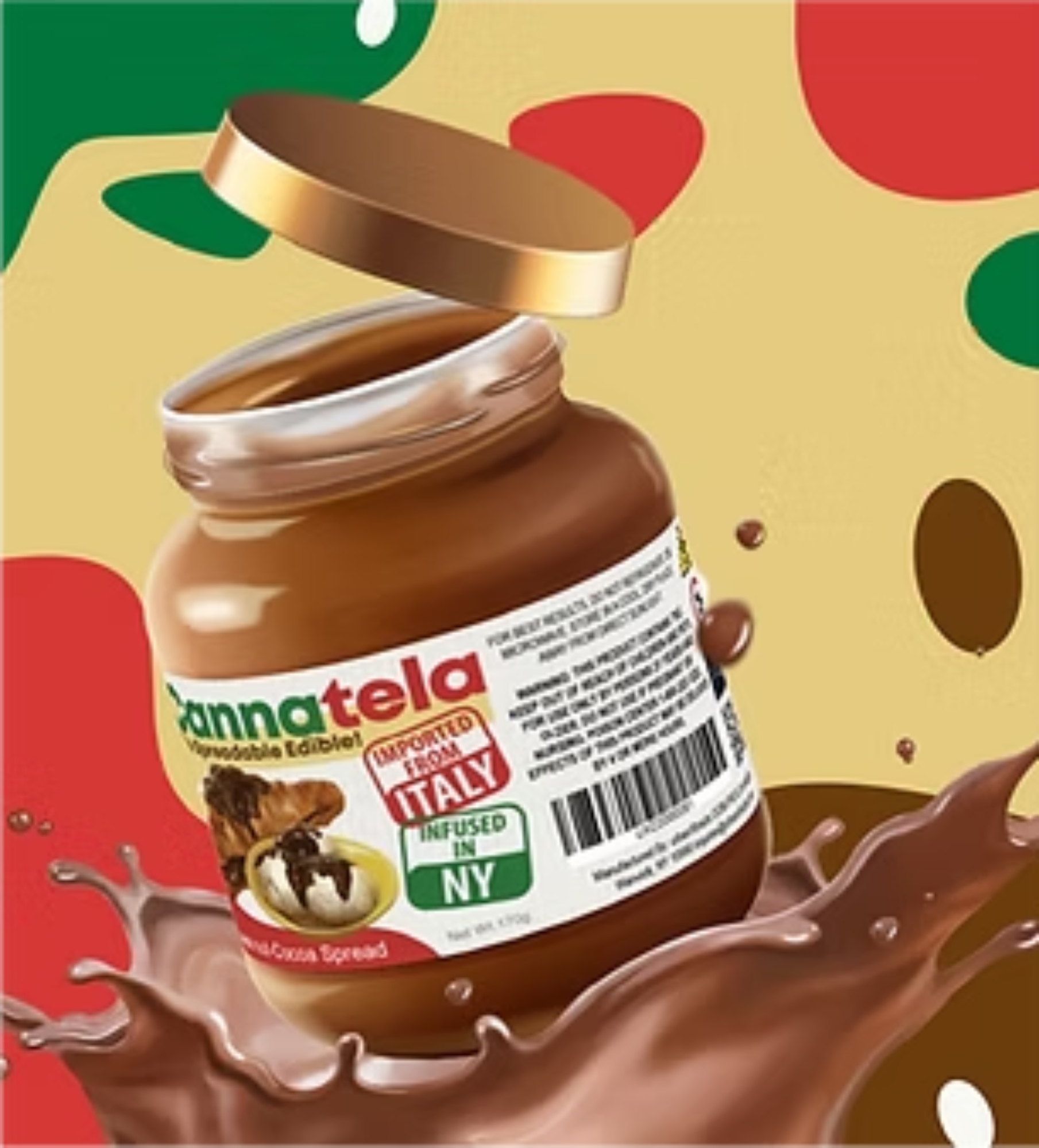 1:1:1 Cocoa Spread | Hazelnut