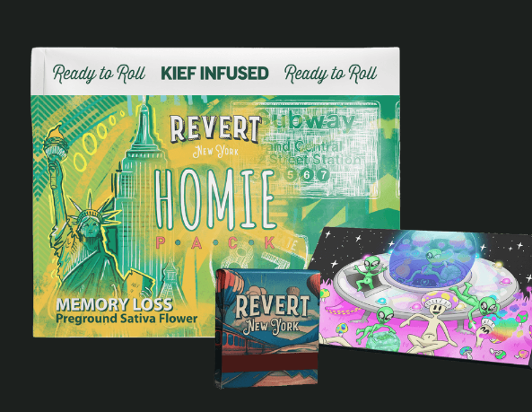 Memory Loss | Homie Pack - 14g Kief Infused Flower