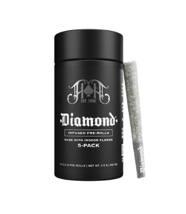 Gods Gift | 5pk .5g  Infused Diamond Prerolls