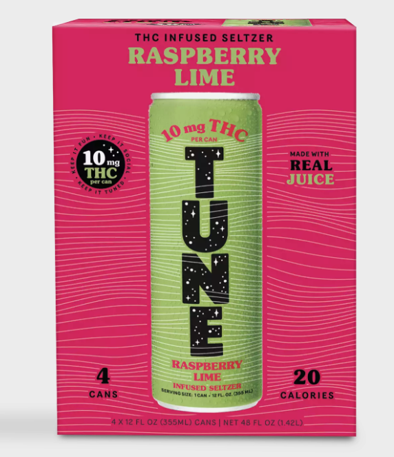 Raspberry Lime | 4 pack Seltzers