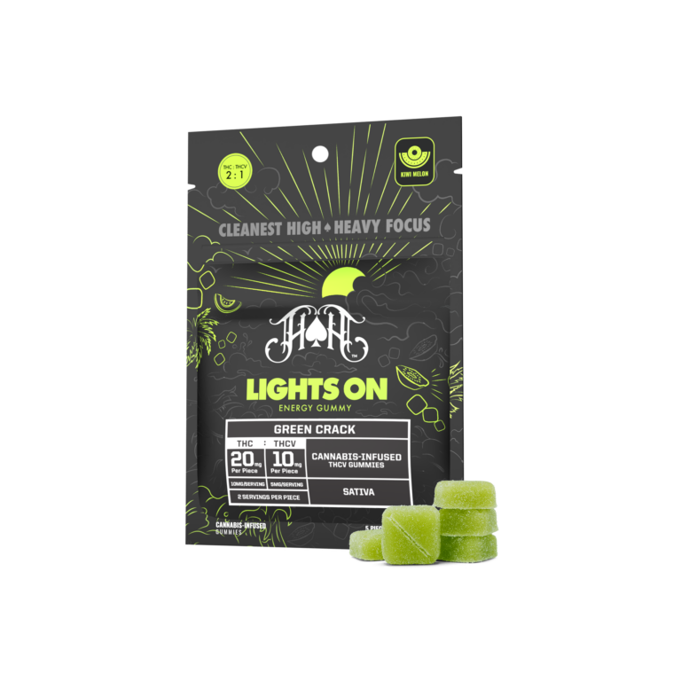 5pk 2:1 Gummies | Green Crack