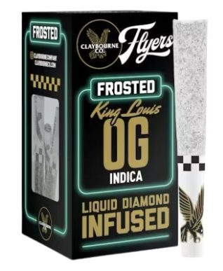 King Louis OG | Liquid Diamonds Infused .5g Pre Rolls - 5pk