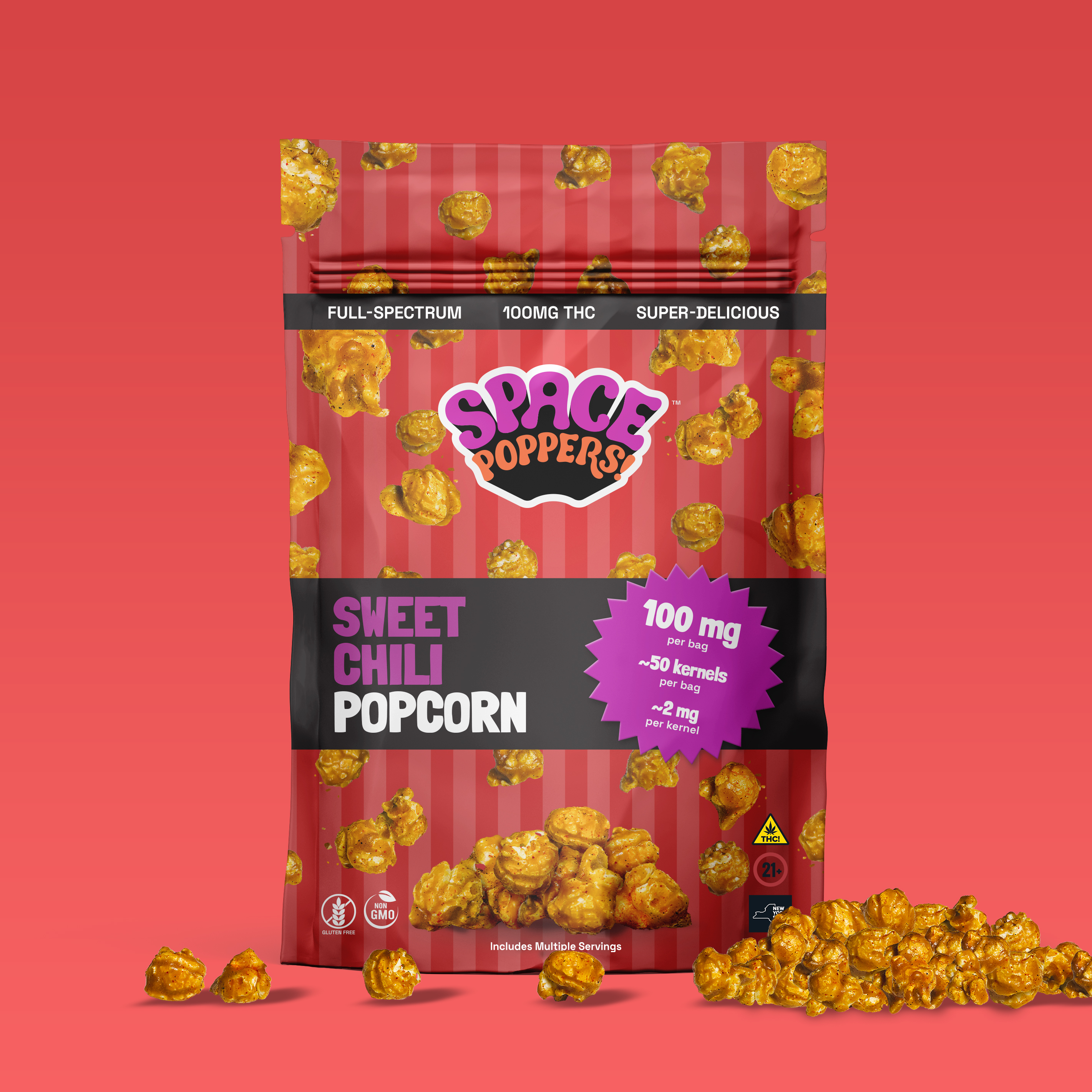 50pc Popcorn | Sweet Chili