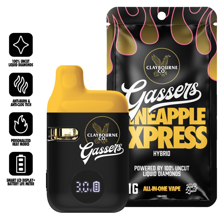 Pineapple Express | 1g Liquid Diamonds All-in-one