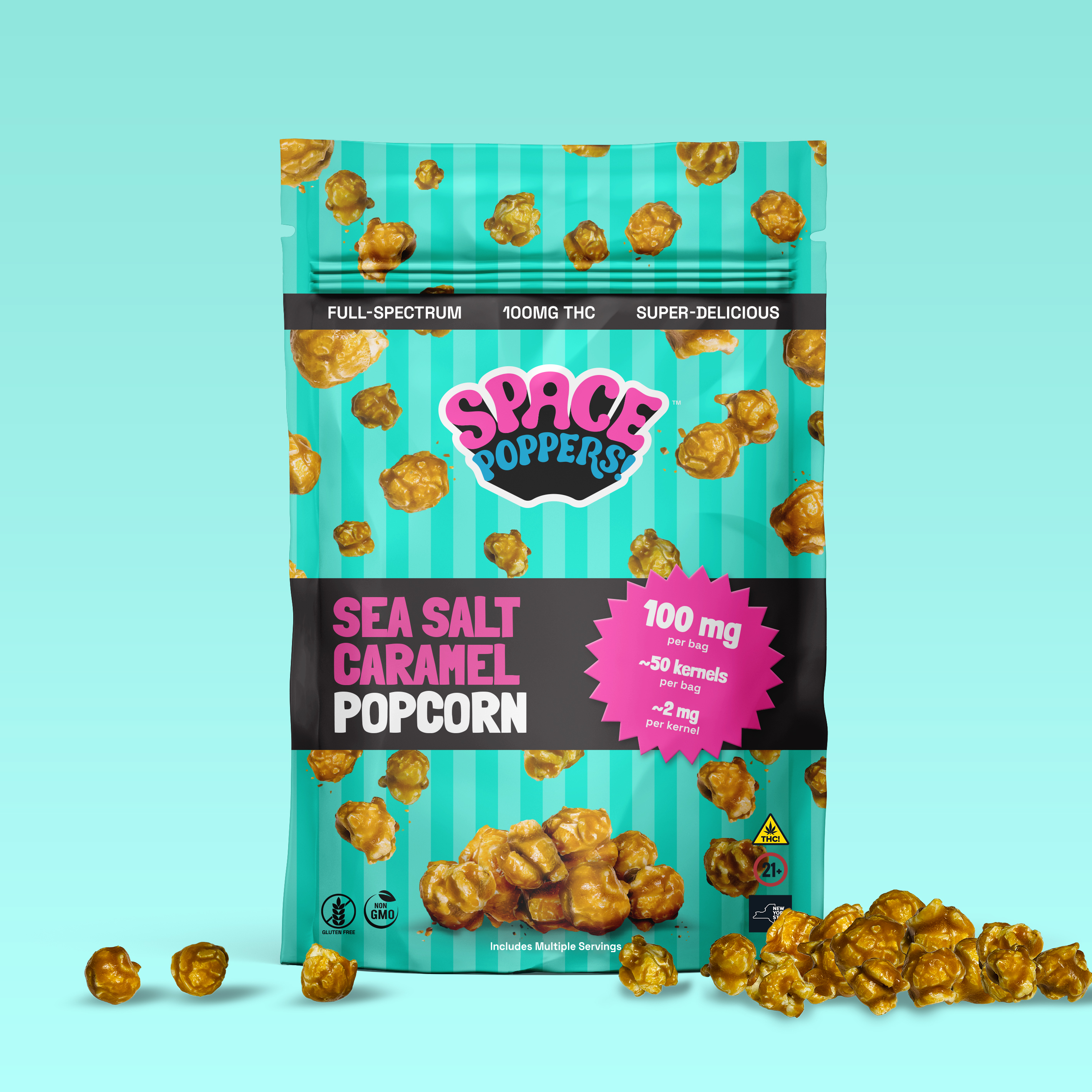 50pc Popcorn | Sea Salt Caramel