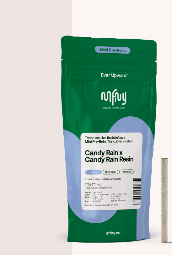 .75g Live Resin Infused Pre-Roll | Candy Rain x Candy Rain
