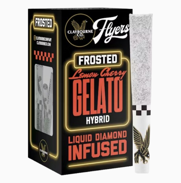 Lemon Cherry Gelato | Liquid Diamonds Infused .5g Pre Rolls - 5pk