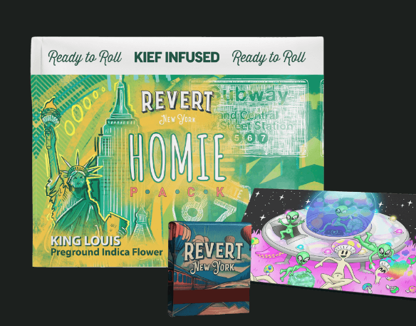 King Louis | Homie Pack - 14g Kief Infused Flower