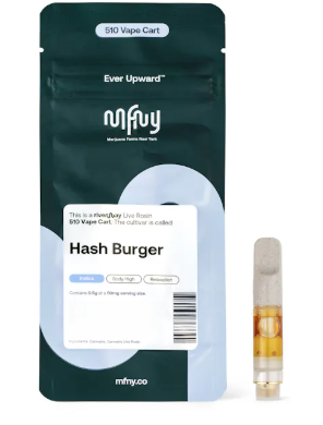 Hash Burger | .5g Live Rosin Cartridge - .5 g